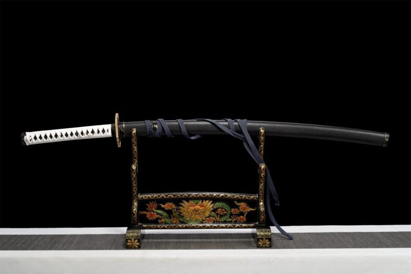 Zwart-witte Katana Zwaard