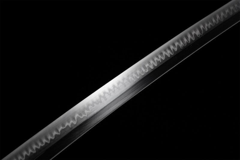 Zwart-witte Katana Zwaard