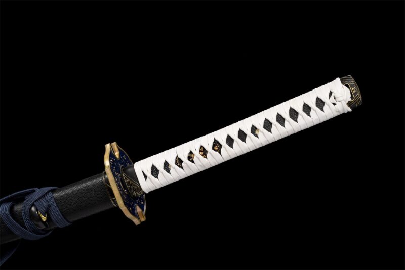 Zwart-witte Katana Zwaard