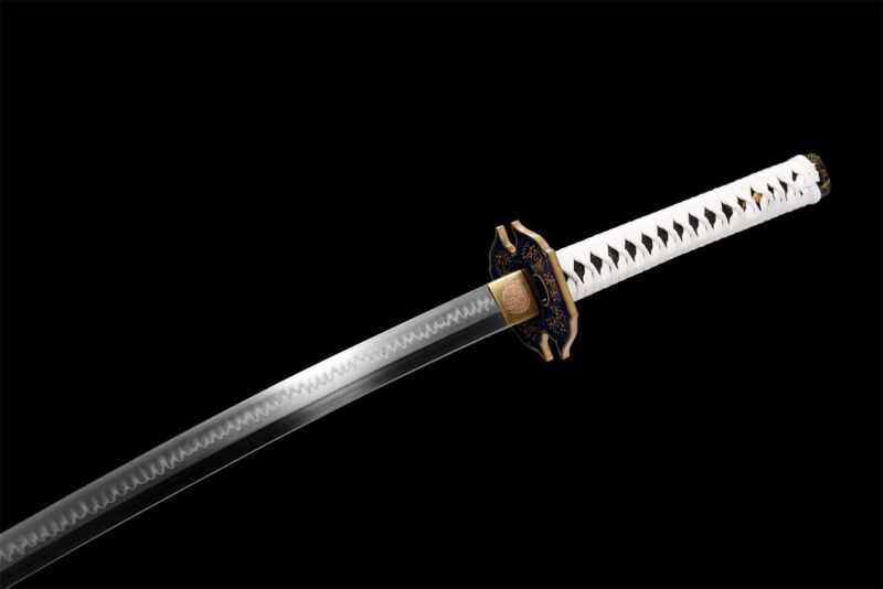 Zwart-witte Katana Zwaard